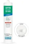 Ottoseal S100 Premium-sanit&auml;r-silikon 300ml C8687 Matt Wei&szlig;