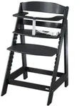 Roba Hochstuhl Evolutive Sit Up Flex - Nutzbar Bis Zum Jugendstuhl - Schwarz Holz