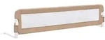 Kleinkind-bettschutzgitter Taupe 180x42 Cm Polyester Vidaxl