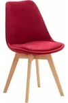 Esszimmerstuhl Linares Rot Samt