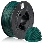 3d Drucker 1,75mm Petg Filament 1kg Spule Rolle Premium Gr&uuml;n Metallic - Midori
