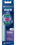 Aufsteckb&uuml;rsten Pro 3d White 4er - Oral-b