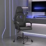 Gaming-stuhl Drehbar Schwarz Kunstleder Vidaxl