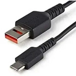 Usb A Zu Usb-c-kabel Startech Usbschac1m Schwarz