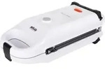 Silva Homeline - Cm 303 Donut-maker Inkl. Wechselbarer Zusatzplatten Wei&szlig;, Schwarz