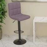 Barhocker Taupe Stoff Vidaxl