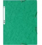 Exacompta Sammelmappe Exacompta Din A4 400g/m2 Colorspankarton Gr&uuml;n