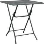 Gartentisch 60x60x72 Cm Streckmetall Anthrazit Vidaxl