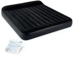 Luftbett 203 X 183 X 25 Cm Dura-beam Mit Integriertem Kopfkissen F&uuml;r 2...