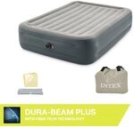 Intex 64126nd Queen Essential Rest Airbed Luftbett (l X B X H) 203 X 152 X 46 Cm Grau