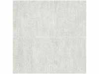 Moderne Tapete dezent Vlies Wandtapete in Weiß für Industrial Küche und Flur