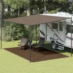 Zeltteppich 300x500 Cm Braun Vidaxl