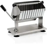 Mahlzeit - Edelstahl Currywurstschneider F&uuml;r 18 Mm Scheiben 10 Scharfe Messer