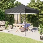 Vidaxl Folding Party Tent Anthracite 3x3 M