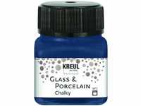 Glass & Porcelain Chalky navy blue 20 ml Künstlerfarben - Kreul