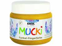 Mucki Funkel-Fingerfarbe Goldschatz 150 ml Kinderbasteln - Kreul