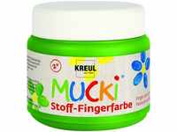 Mucki Stoff Fingerfarbe grün 150 ml Textiles Gestalten - Kreul