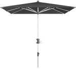 Doppler Sonnenschirm / Mittelmastschirm 'apoll 230 X 150 Cm', Dark Grey, Bezug...