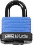 Burg Wachter - Burg W&auml;chter Splash 470 45 Blue Sb Vorh&auml;ngeschloss Blau-schwarz