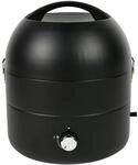 Grill-to-go Portabler Gasgrill Campinggrill F&uuml;r Unterwegs Schwarz - Taino