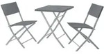 Lima Bistroset Polyrattan Grau - Svita