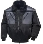 Fortis Pilotenjacke Achim Gr. Xl Schwarz-anthrazit