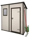 Gartenhaus Aus Kunstharz Manor Pent 6x4 Beige - Keter