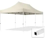 Carpasol - 3x6 M Faltpavillon, Economy Stahl 30mm, Creme
