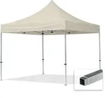 3x3 M Faltpavillon, Economy Alu 32mm, Creme