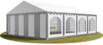 Toolport Festzelt Partyzelt 6x8 M Premium, Hochwertige Pvc Plane 750 N In...