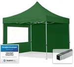 House Of Tents - 3x3 M Faltpavillon, Economy Alu 32mm, Seitenteile Mit