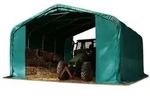 Weideunterstand 6x6 M Pvc Plane 850 N Wetterfester Unterstand Lagerzelt Grau F&uuml;r