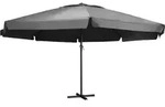 Sonnenschirm Mit Aluminium-mast 600 Cm Anthrazit Vidaxl