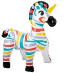 Summer Waves - Kinder Wassersprinkler Zebra Gartendusche F&uuml;r Kinder 157x94x157 Cm
