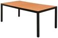 Gartentisch Braun 185x90x74 Cm Aluminium Und Wpc - Vidaxl