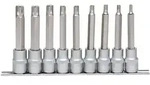 1/2' Bit-stecknuss Ribe-satz, 9-tlg, M5-m14