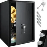 M&ouml;beltresor Mit Doppelbartschloss Safe Tresor Geldschrank Boden-wandtresor Wandsafe