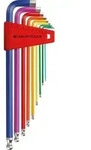 Pb Swiss Tools - Winkelschraubendreher- Satz Im Kunststoffhalter 9-teilig 1,5-10mm