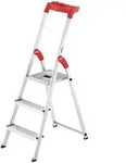 Alu-sicherheits-stehleiter 3-stufig L61 Hb - Hailo