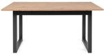 Table A Manger Extensible 160-200 Cm - Decor Chene Sonoma Et Anthracite - Denver