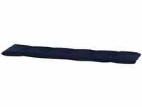 Tessin Bankauflage 150 cm Dessin Uni blau, 60% Baumwolle/40% Polyester