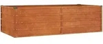 Hochbeet Rostig 160x80x45 Cm Cortenstahl Vidaxl
