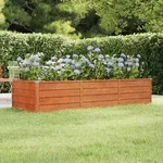 Hochbeet Rostig 240x80x45 Cm Cortenstahl - Vidaxl