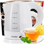 Tresice France - Mesko Home Ms 1276 Elektrischer Wasserkocher 1 L 1600 W White