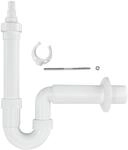 Haas - Kunststoff Waschmaschinensiphon Dn40 Ablaufgarnitur