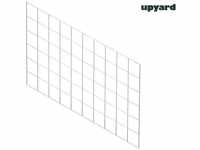 Upyard - Rankhilfe - Hochbeet-Rankgitter aus Metall, 110x70 cm