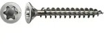 Spax Edelstahlschraube, 3 X 30 Mm, 100 St&uuml;ck, Vollgewinde, Senkkopf, T-star...