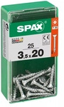 Spax Universalschrauben 3.5 X 20 Mm Tx 20 - 25 Stk. Spanplattenschrauben &