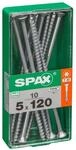 Spax - Universalschrauben 5.0 X 120 Mm Tx 20 - 10 Stk. Holzschrauben