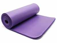 Yogamatte violett 180x60x1,5cm Turnmatte Gymnastikmatte Bodenmatte rutschfest
